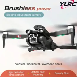 Nuovo drone UAV quadricottero S151pro: volo stabile, telecamere triple HD controllate elettricamente, motore brushless, evitamento degli ostacoli in quattro direzioni, posizionamento del flusso ottico.