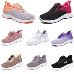 Scarpe da donna invernali 2024 Escursionismo Scarpe basse da corsa resistenti nero bianco viola Traspirante taglia grande 36-41