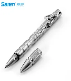 Kompakt tungt premium rostfritt volframstålförsvar defensivt taktiska penna glasbrytare eller utomhusöverlevnadsverktyg2806953