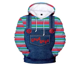 Novelty Good guys chucky 3D Hoodie Men women Autumn Fashion Cool Sweatshirts Hoody Print Good guys chucky Hoodies for teen girls Y9796629