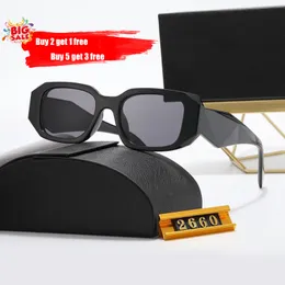 Herren-Designer-Sonnenbrille, modische Sonnenbrille für Damen, luxuriöse Lunettes de Soleil-Spiegel, Buchstabenrahmen, Spiegelbein, UV-Schutz, polarisierte Brille, Geschenk mit Box, gut