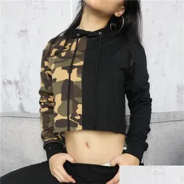 Hoodies Womens Sweatshirts Fashion الممولة المرقعة المرقاء Hoddies