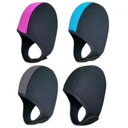 Gorros de natación Buceo Traje de neopreno Buceo-Cap 2.5mmSurfing Capucha térmica para deportes acuáticos YQ240119