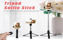 Bluetooth selfie stick mini stativ selfie stick utdragbart handhållet självporträtt med Bluetooth fjärrlucka för iPhone 14 13 P7611730