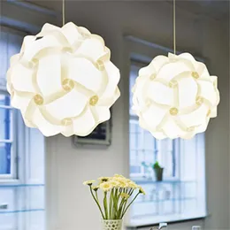 Nordic Modern IQ Puzzle Ball Lampshade غرفة المعيشة هدية إضاءة مصباح مصباح مصباح الشمال