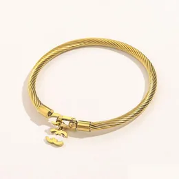 Bangle 925 Sier Designer bransoletka moda księżniczka prezent biżuteria 18k złota platowane damskie miłosne mankiet luksusowy impreza hurtowa dostawa dh2dv