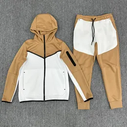 Teknisk fleece -spårdräkt Män herrar Tracksuits Brand pojkar flickor tröja hoodie designer hoodies tröja för unga män pojke och kvinnliga tröja toppkvalitet