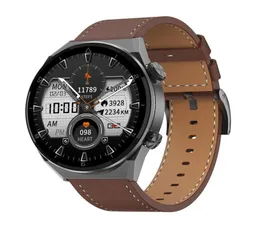 Kadınlar Sport Smartwatch Bluetooth Çağrı Kablosuz Şarj Diy WatchFace DT3 Pro Max Smart NFC Saat 145 inç Yuvarlak Ekran MEN6131181
