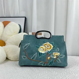 Borse porta portatile in stile cinese di fascia alta cheongsam singola spalla 2024 ricamo abbinato a una borsa a tracolla