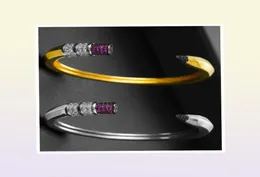 Godki Trendy Pencil Designs Bangle Cuff for Women Wedding Full Zircon Crystal Cz Dubai Silver Color Bracelet 2103301605316881