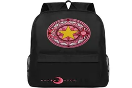 Cardcaptor Sakura mochila Card Captor anime bolsa escolar dos desenhos animados mochila casual mochila mochila esporte dia pack6391082