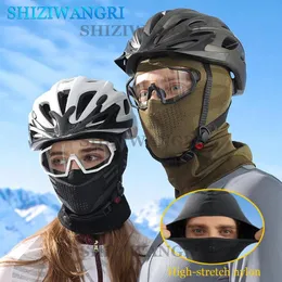 헬멧 전술 위장 Balaclava Full Face Mask Ski Cycling Hunting Head Teck Cover 헬멧 라이너 캡 군용 Multicam Men Scarf