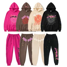 2024 New Spider Tracksuit 555 Sp5der Hoodie Man Young Thug 555555 Designer Sweatshirt Two-piece with Womens Spider Sweatshirt Spiders 555 Spider Size S-2XL