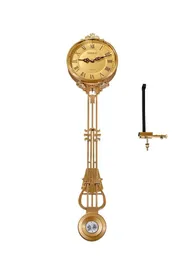 Relógios de parede Relógio de chão Acessórios de pêndulo estilo europeu sala de estar movimento vertical quartzo