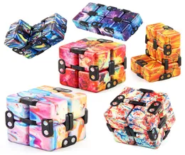 Infinity Cube Magic Square 3D Puzzle Starry Toys Anti Stress Reliever Stycze