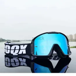 Gafas al aire libre IOQX Seguridad a prueba de viento Anti-niebla Gafas de motocicleta Gafas de motocross Protección para los ojos Montar al aire libre Dirt Bike Montar Retro Sunglas 240122