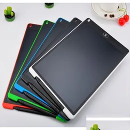 Graphics Tablets Pens 8.5 Inch Lcd Writing Tablet Ding Board Blackboard Handwriting Pads Gift For Kids Paperless Notepad Memo With Upg Dhhu1