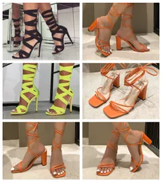sandali decorazione di strass top designer tacchi alti scarpe da sposa sexy cinturino alla caviglia suola in vero cuoio sandalo cristallo tacco a spillo scarpe da donna 36-43