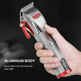 Máquina de cortar cabelo profissional m5 m6 cabelo 7000 rpm galvanizado elétrico clipper barbeiro ferramentas de corte de cabelo máquinas de barbeiro para cabeleireiro yq240122