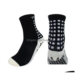 Спортивные носки Mix Order S Football Нескользящие Trusox Men039S Футбольные качественные хлопковые Calcetines с Trusox9048028 Прямая доставка на открытом воздухе Dhk3G