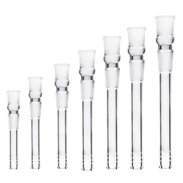 2st 2/2,5/3/3,5/4/4,5/5/5,5 tum 18 mm till 18 mm Diffused Downstem Glass Bong Adapter DAB Accessory