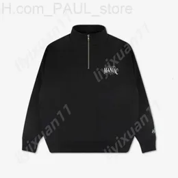 Stray Kids Maniac 8 Ball Men's Hoodies Sweatshirts Hoodies Skz World Tour 2023 Men's Hoodie Sweatshirt Street Fashion Half Zip Stand Collar Jacket KPOP Clothes 8589