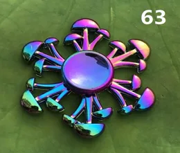 Spinner Toy New DazzRainbow Star Flower Skull Dragon Wing Hand Gyro för autism ADHD Kids Vuxna Antistres EDC Finger Toys2145358