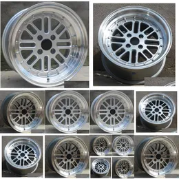 Car Rims Performance Wide Lip 15 Inch 15X8.0 4X100 Alloy Wheel Fit For Mazda Mx-5 Drop Delivery Automobiles Motorcycles Auto Parts Whe Dhucf