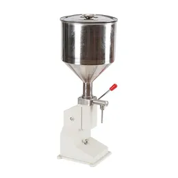 Manual Paste Honey Liquid Filling Machine Cream Bottle Vial Filler Sauce Jam Nail Polish Food Processor