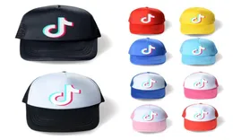 Tik Tok Fashion Kids Breseable Net Baseball Cap Tiktok Women Adgationable Work Travel Sunshade Duck Tongy Caps Men Hip Hop Caps HA1582543