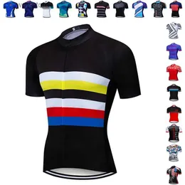 Men's T-Shirts Cycling Shirts Tops 2023 Hot New Jersey Short Sleeve Gear Bicycle Wear Ropa Ciclismo Road Bike Cycle MTB Sport Clothing Men WomenH24122