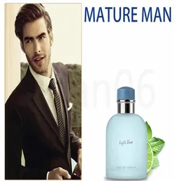 Men039s Perfume Light Blue Fragrância de longa duração Eau De Parfum 120ml40floz Spray4488525