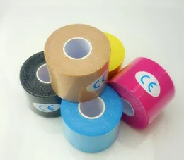 Waterproof Breathable Cotton Tape Sports Toys Athletic Elastic Kneepad Muscle Pain Relief Knee Taping for Fitness 25cm 5M4577368