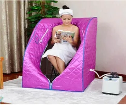 Portable 2L Home Steam Sauna Spa Full Body Slimming Loss Weight Detox Therapy2922614