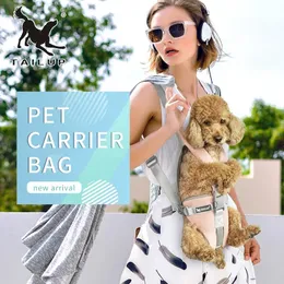 Tragetasche TAILUP Vorderer Haustier-Rucksack für kleine Hunde und Katzen, verstellbare Haustier-Hunde-Tragetasche, Outdoor-Reisegurt, Umhängetasche, EasyFit