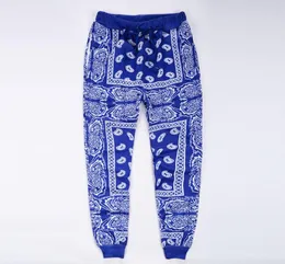 Wholemens joggers sweatpants swag pantalones hombre vermelho azul bandana joggers calças dos homens hip hop calças femininas streetwear uni3479392