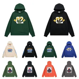 Rhude hoodie designer heren hoodie letterprint losse lange mouwen hoodies mode sport hoodie voor mannen vrouwen hoge kwaliteit luxe merk sweatshirt Amerikaanse maat S-XL