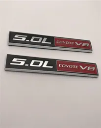 Heißer Verkauf ABS 5.0L COYOTE V8 Auto Emblem Abzeichen Aufkleber Auto Logo Aufkleber universal fit für MUSTANG SHELBY5353653