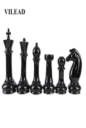 Vilead Sixpiece Set Ceramic International Chess fugurines Creative European Craft Home Decoration Accessories手作り飾りT5986337