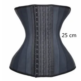 Latex Waist Trainer Corset Belly Slim Belt Body Shaper Modeling Strap 25 Steel Boned Waist Cincher Gaine Amincissante 541