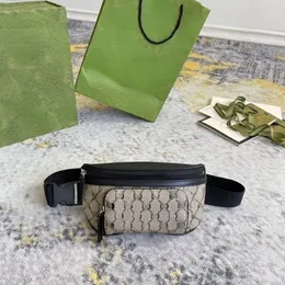 Unisex designer midjepåse bröstväska multifunktion telefonpåse fanny pack kamera väska messenger väska