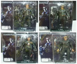 Shiipping The Terminator 4 pezzi 7 pollici 18 cm 4 stile NECA Terminator 2 Action Figure ENDOSKELETON Figure toy C0220260r5138930