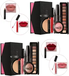 Set completo di trucco Donna Ombretto Mascara Rossetto Moda Bellissimo trucco semplice 2848613