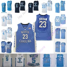 2024 Anpassad UNC North Carolina Basketball Jersey NCAA College R.J. Davis Armando Bacot Harrison Ingram Cormac Ryan Elliot Cadeau Carter Worthy Jamison