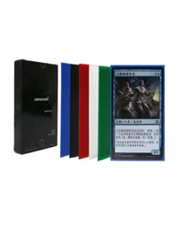 50 pzlot 6691mm Buste per carte con scatola colorata Protezione per carte per fogli di carte mostro per giochi da tavolo da poker mtg tascabili6323528