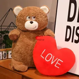 Plush Dolls Kawaii Animal Turn Into Bear Plush Toy Cute Love Pillow Lovely Bears Plushies Creative Gift Kids Birthday Christmas Gift