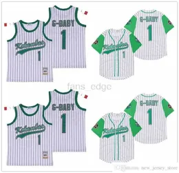 Custom College Wear Mens USA Movie Kekambas Sewn Baseball 1 Jarius Gbaby Evans Evansery Sports Shirts Jerseys 전체 Uniform4629669