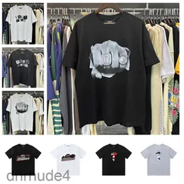 Haikyuu Fashion Play Brand Trapstar London Tryckt Hög gram tung dubbel bomullsanime Casual SHORT STEVE SHIRT SHIRT MÄNS T-shirt Kvinnokläder S-XL YY WLQI 9IG8