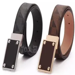 Luxury Designer Belt Buckle Högkvalitativ äkta läderkvinnor Bälten Mens Letter Midjeband Lägg till Origial Box220w