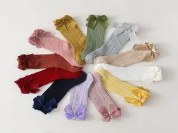 2021 어린이 Bowknot Socks 귀여운 메쉬 통기성 아기 튜브 봄과 여름 Thin9498902